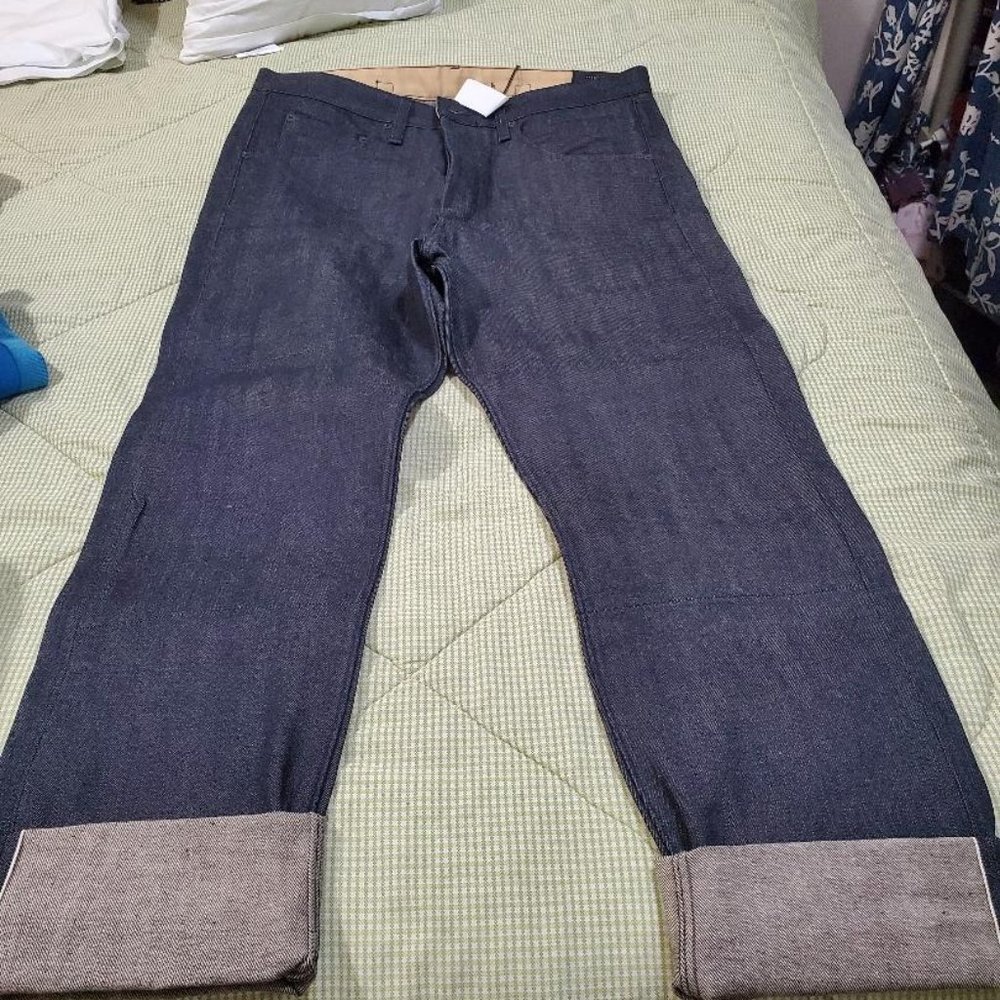 Men's Relaxed Dark Blue Jeans